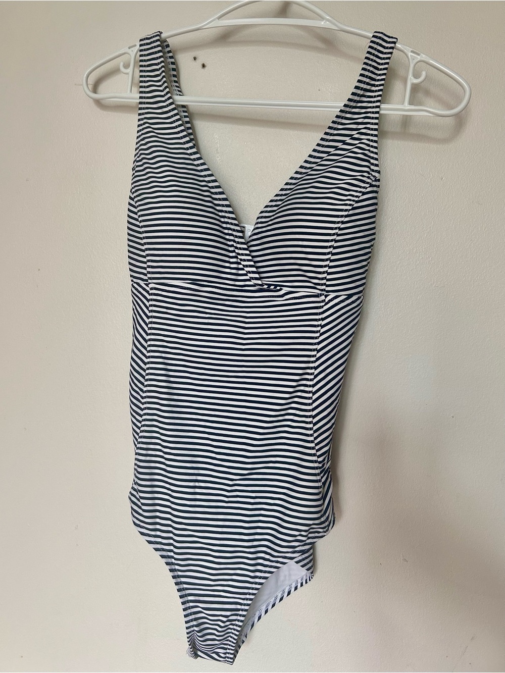 Nip Tuck Swim Leona Sorrento Stripe One-Piece Swimsuit NWOT